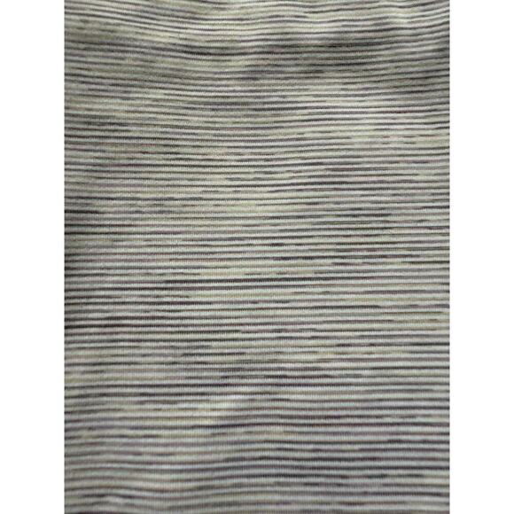 Lululemon Wunder Under High Rise Tight Leggings 29" Luxtreme Gray Striped Sz 6 - Picture 8 of 10